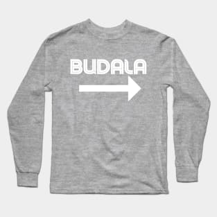 Budala - arrow Long Sleeve T-Shirt